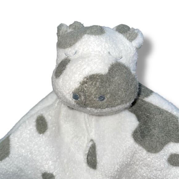Angel Dear Lovey Cow Security Blanket Plush Nursery Farm Animal Baby Shower 12" - Picture 3 of 7